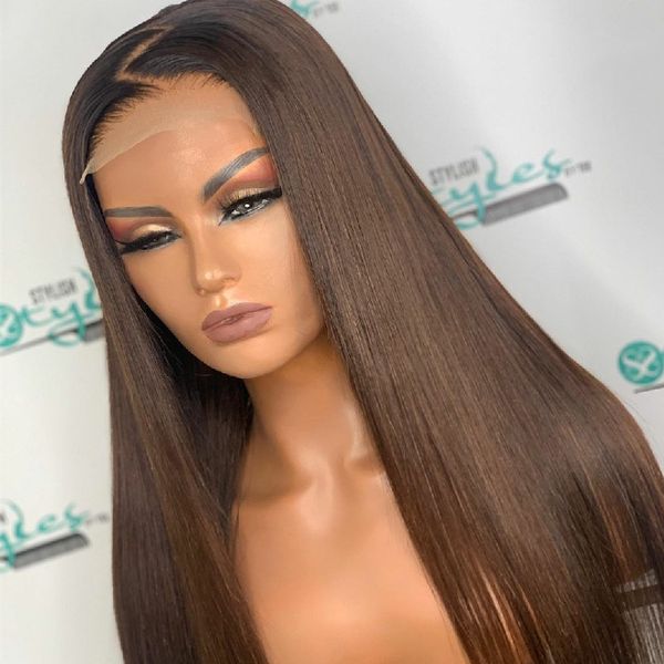 pre plucked ombre brown long straght lace frontal wig synthetic hair high temperature fiber lace wigs for black women
pre plucked ombre brown long straght lace frontal wig synthetic hair high temperature fiber lace wigs for black women