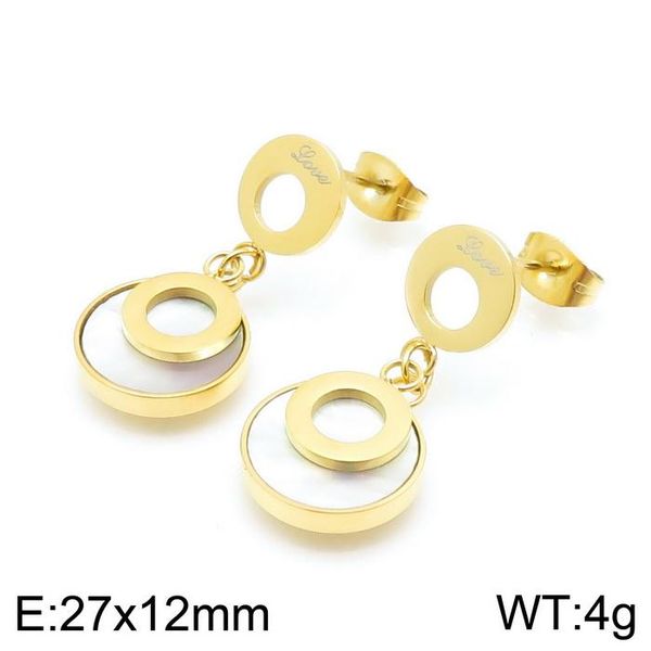 stud fashion stainless steel jewelry earrings for woman & girl party gift joyas store ebjzbwbg, Golden;silver
stud fashion stainless steel jewelry earrings for woman & girl party gift joyas store ebjzbwbg, Golden;silver
