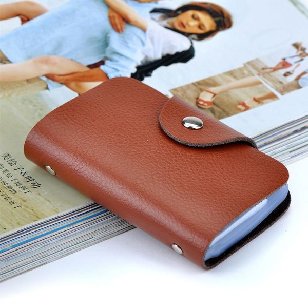 card holders genuine leather function 26 bits case business holder men women credit wallet bank package bag, Brown;gray
card holders genuine leather function 26 bits case business holder men women credit wallet bank package bag, Brown;gray