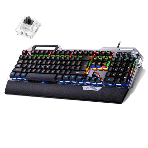 104keys usb 7 color rgb aluminum alloy esports gaming keyboard with mobile phone stand volume adjustment knob keyboards
104keys usb 7 color rgb aluminum alloy esports gaming keyboard with mobile phone stand volume adjustment knob keyboards