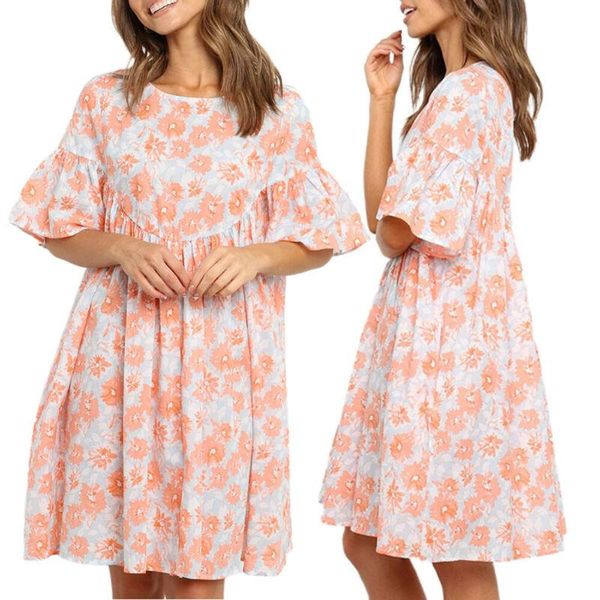 women's swimwear womens floral short sleeve mini dress ladies summer holiday casual sundress uk, White;black
women's swimwear womens floral short sleeve mini dress ladies summer holiday casual sundress uk, White;black