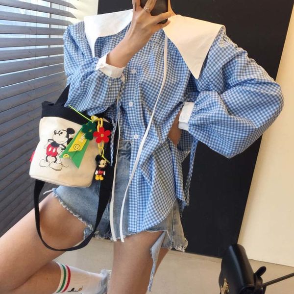 shirt chic girl doll turtleneck trellises 2021 spring long sleeves retro-feminine fashion clothes, White
shirt chic girl doll turtleneck trellises 2021 spring long sleeves retro-feminine fashion clothes, White