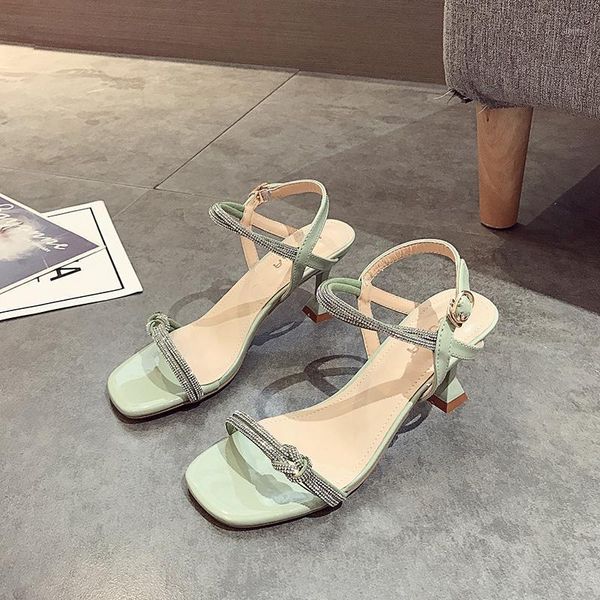 dress shoes twinkle crystal double band femmes sandales ankle buckle open toe sandalias rhinestone slides stilletto high heels sandals women, Black
dress shoes twinkle crystal double band femmes sandales ankle buckle open toe sandalias rhinestone slides stilletto high heels sandals women, Black