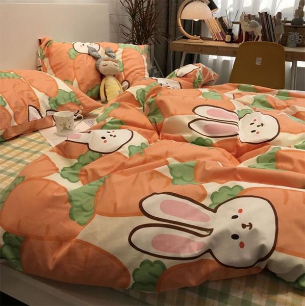 bedding sets cute cartoon carrot set child,lovely cotton twin full king home textile bed sheet pillow case quilt cover
bedding sets cute cartoon carrot set child,lovely cotton twin full king home textile bed sheet pillow case quilt cover