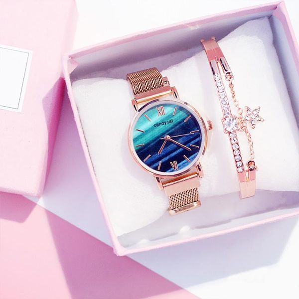 wristwatches fashion 2 pcs watch for women round dial bracelet women's dress watches magnetic wristwatch ladies clock, Slivery;brown
wristwatches fashion 2 pcs watch for women round dial bracelet women's dress watches magnetic wristwatch ladies clock, Slivery;brown