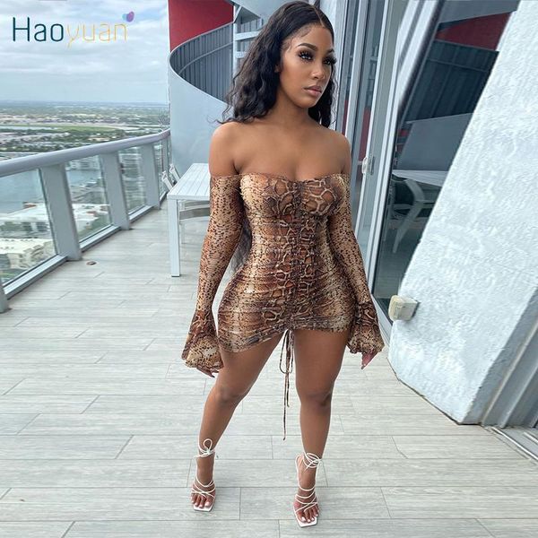 leopard print bodycon dress off shoulder long sleeve women fall clothing fashion streetwear tie dye mini dresses casual, Black;gray
leopard print bodycon dress off shoulder long sleeve women fall clothing fashion streetwear tie dye mini dresses casual, Black;gray