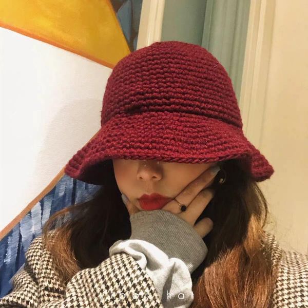 wide brim hats female knitting bucket winter solid retro woolen hat harajuku fishing outdoor panama hip hop women fisherman cap, Blue;gray
wide brim hats female knitting bucket winter solid retro woolen hat harajuku fishing outdoor panama hip hop women fisherman cap, Blue;gray