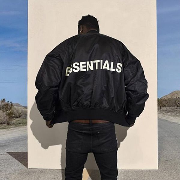 essentialss brand men's women's jackets fog double line essma-1 fashion high street flying air force baseball jacket and cotton co, Black;brown
essentialss brand men's women's jackets fog double line essma-1 fashion high street flying air force baseball jacket and cotton co, Black;brown