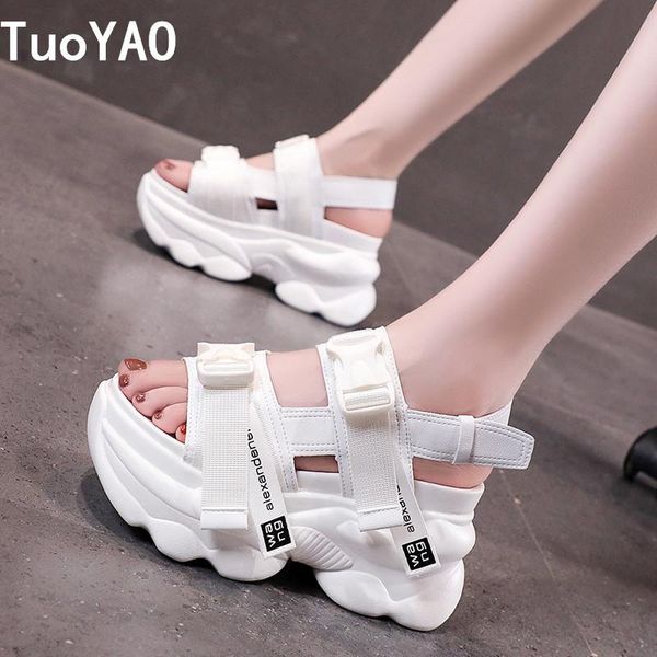 dress shoes arrival 2021 summer platform sandals women 9cm wedges thick bottom casual comfortable white buckle sneakers, Black
dress shoes arrival 2021 summer platform sandals women 9cm wedges thick bottom casual comfortable white buckle sneakers, Black