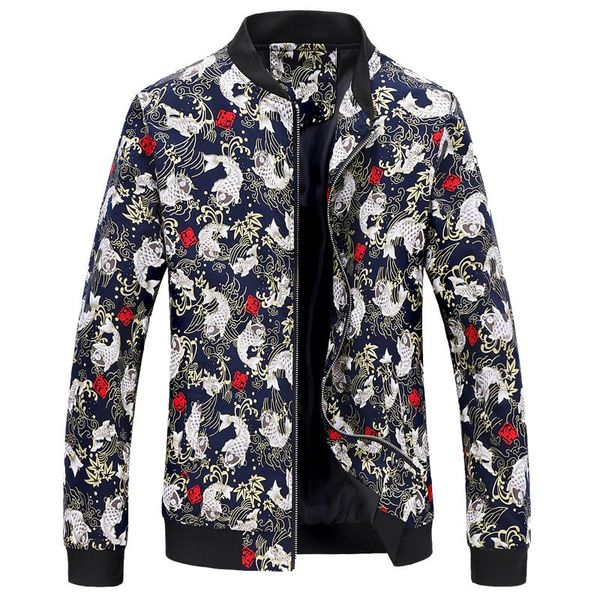 men's jackets autumn men jacket long-sleeved large size s-6xl fashion flower coat blue khaki gray mens & coats, Black;brown
men's jackets autumn men jacket long-sleeved large size s-6xl fashion flower coat blue khaki gray mens & coats, Black;brown