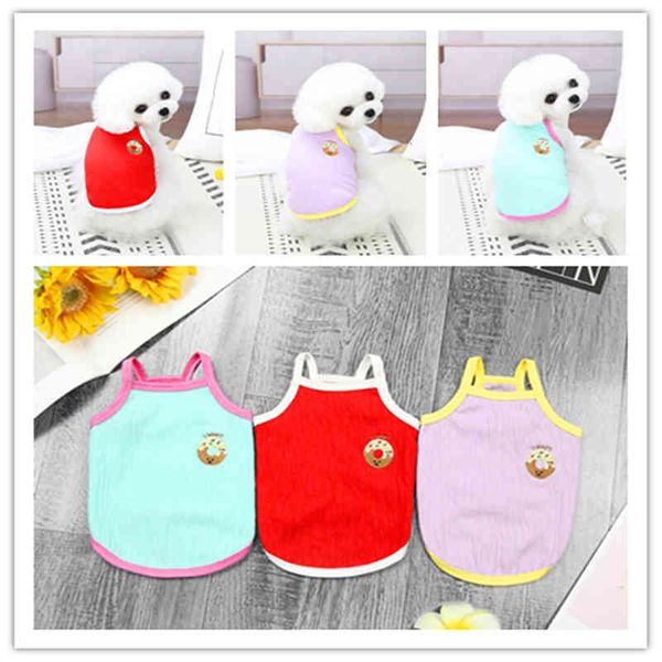 dog apparel fashion pet clothes for small dogs cats cute clothing vest soft and breathable fashion teddy dog doughnut dog cat sling vest m0c
dog apparel fashion pet clothes for small dogs cats cute clothing vest soft and breathable fashion teddy dog doughnut dog cat sling vest m0c