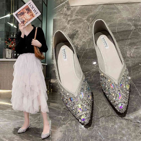 sandals pointed low-heel wild rhinestones autumn 2021 banquet women's fashion shallow mouth wedding shoes, Black
sandals pointed low-heel wild rhinestones autumn 2021 banquet women's fashion shallow mouth wedding shoes, Black