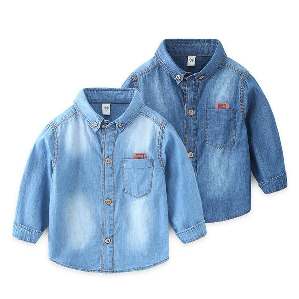 shirts baby boy cotton shirt kid long sleeve single breasted jeans spring child clothes denim casual blouse clothing, White;black
shirts baby boy cotton shirt kid long sleeve single breasted jeans spring child clothes denim casual blouse clothing, White;black