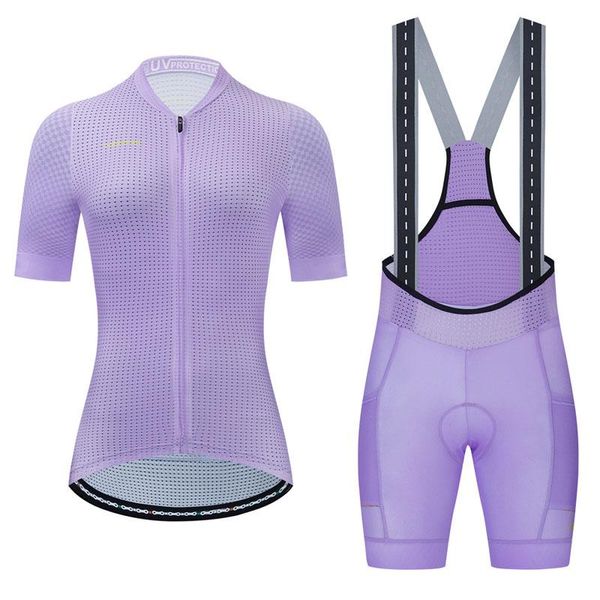 cesanti 2021 summer women cycling jersey and bib shorts set cool tight female bicycle clothing with rubber non-slip band racing sets, Black;blue
cesanti 2021 summer women cycling jersey and bib shorts set cool tight female bicycle clothing with rubber non-slip band racing sets, Black;blue