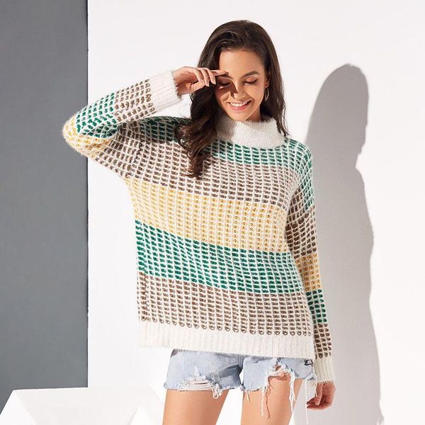 women's sweaters boho winter turtleneck travel beach elegant women casual loose thick fall 2021 vintage female office ladies yellow, White;black
women's sweaters boho winter turtleneck travel beach elegant women casual loose thick fall 2021 vintage female office ladies yellow, White;black