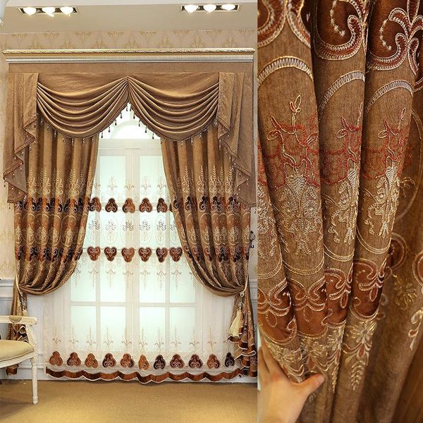 curtain & drapes european style light luxury gorgeous dream journey chenille embroidered high shading curtains for living room bedroom
curtain & drapes european style light luxury gorgeous dream journey chenille embroidered high shading curtains for living room bedroom