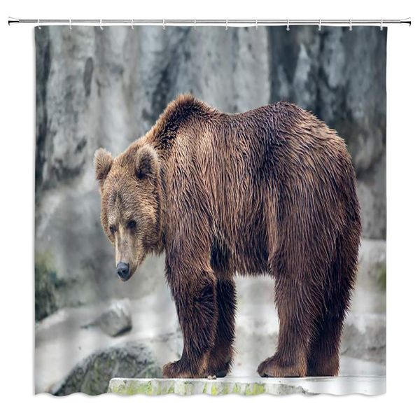 brown bear shower curtain funny portraits of wild mammals in the zoo,70x70 inch polyester fabric bathroom accessories curtains
brown bear shower curtain funny portraits of wild mammals in the zoo,70x70 inch polyester fabric bathroom accessories curtains