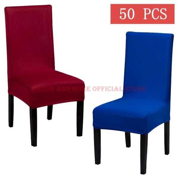 chair covers 50pcs poly stretch dining cover for home el wedding solid universal spandex white black red blue decor
chair covers 50pcs poly stretch dining cover for home el wedding solid universal spandex white black red blue decor