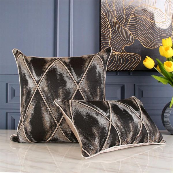 low-key luxury embroidery cushion cover geometric rhombus throw pillows case black exciting cushions covers almofadas cojines cushion/decora
low-key luxury embroidery cushion cover geometric rhombus throw pillows case black exciting cushions covers almofadas cojines cushion/decora