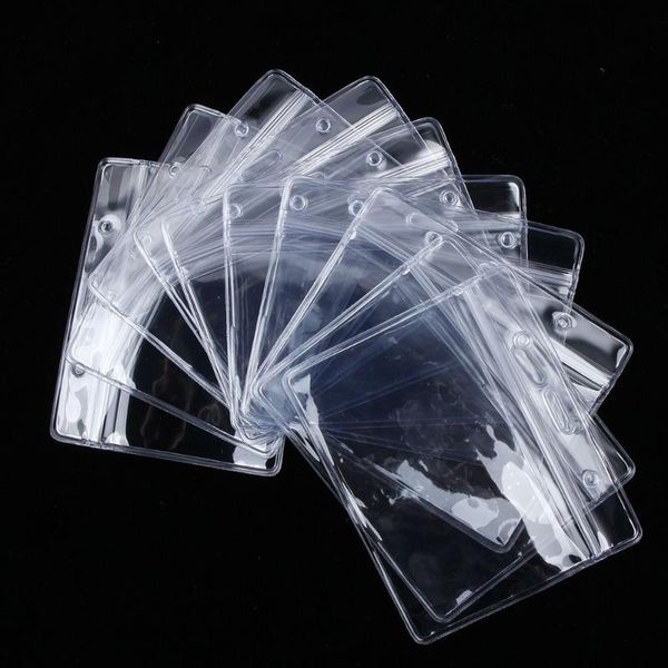 storage bags 10pcs/pack horizontal transparent plastic vertical id card badge holder with zipper office supplies
storage bags 10pcs/pack horizontal transparent plastic vertical id card badge holder with zipper office supplies