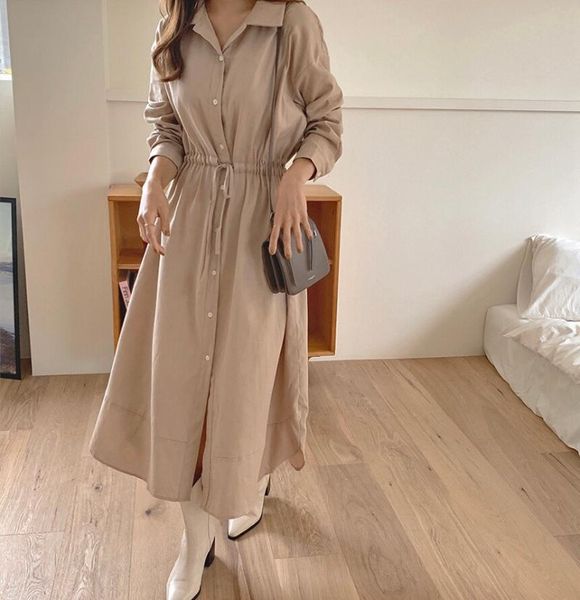 casual dresses spring dress girls boho solid female vintage party oversize long sleeve women robe vestido, Black;gray
casual dresses spring dress girls boho solid female vintage party oversize long sleeve women robe vestido, Black;gray