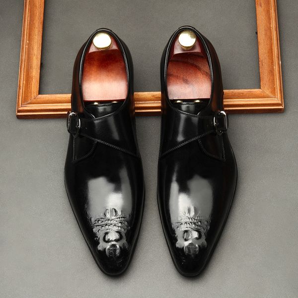 italian men formal dress shoes leather black strap office wedding fashion genuine leather basic pointed toe oxford mens shoe
italian men formal dress shoes leather black strap office wedding fashion genuine leather basic pointed toe oxford mens shoe