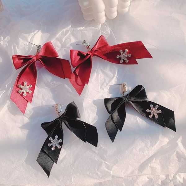 dangle & chandelier retro sweet and elegant girl ribbon bow crystal earrings fashion temperament ladies jewelry, Silver
dangle & chandelier retro sweet and elegant girl ribbon bow crystal earrings fashion temperament ladies jewelry, Silver