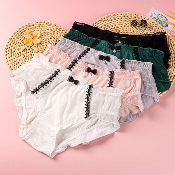 women's red underwear cotton crotch mesh lace breathable middle waist briefs lovely girl, Black;pink
women's red underwear cotton crotch mesh lace breathable middle waist briefs lovely girl, Black;pink