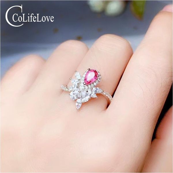 cluster rings colife jewlery 925 silver tourmaline ring for party 4mm*6mm natural pink gemstone jewelry, Golden;silver
cluster rings colife jewlery 925 silver tourmaline ring for party 4mm*6mm natural pink gemstone jewelry, Golden;silver