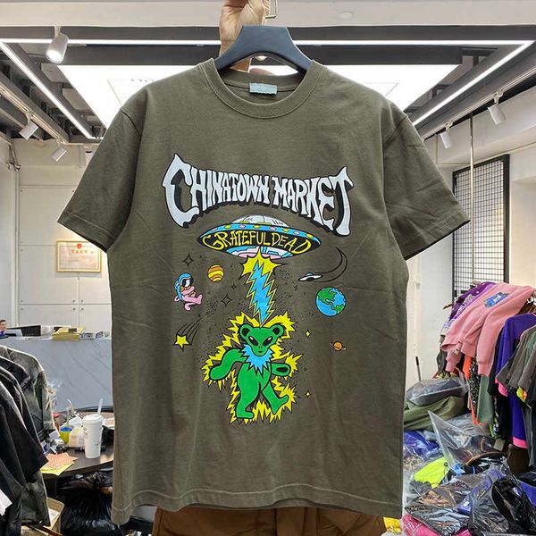 men's t-shirts 2021 summer new alien cartoon print short sleeve loose cotton casual t-shirt, White;black
men's t-shirts 2021 summer new alien cartoon print short sleeve loose cotton casual t-shirt, White;black