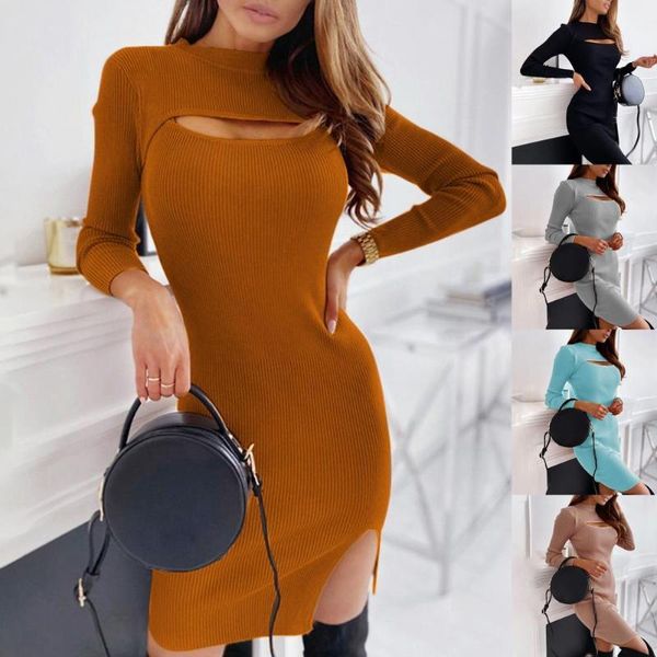 casual dresses long sleeve party dress women slim fit solid color bodycon chest hollow out o neck sheath for club cherrykeke, Black;gray
casual dresses long sleeve party dress women slim fit solid color bodycon chest hollow out o neck sheath for club cherrykeke, Black;gray