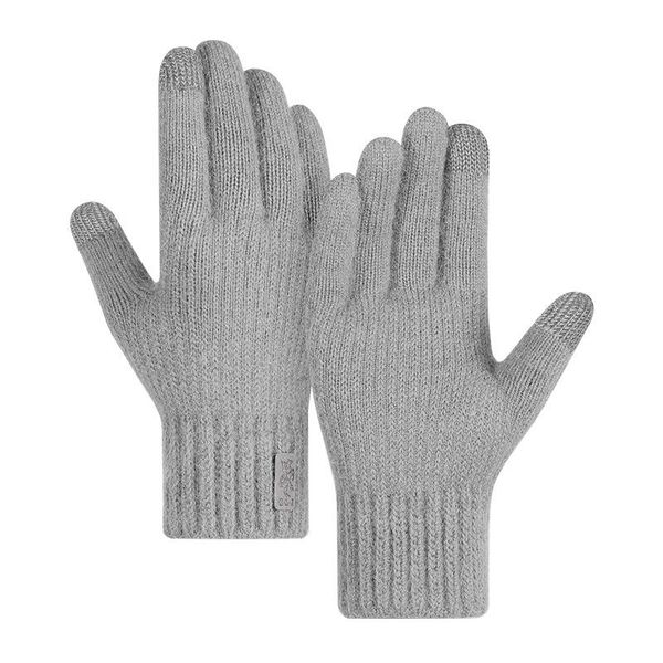 cycling gloves autumn winter knitted touch screen thermal for men and women outdoor riding, Black
cycling gloves autumn winter knitted touch screen thermal for men and women outdoor riding, Black