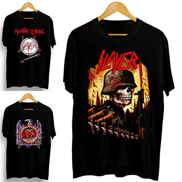 men's t-shirts slayer t shirt rock metal band streetwear skull print men women casual fashion cotton hip hop tees male trendy clothing, White;black
men's t-shirts slayer t shirt rock metal band streetwear skull print men women casual fashion cotton hip hop tees male trendy clothing, White;black