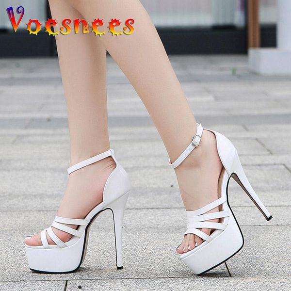 sandals high platform gladiator women sandal summer narrow band hollow out shoes 2021 14cm buckle strap thin heels sandalias size 43, Black
sandals high platform gladiator women sandal summer narrow band hollow out shoes 2021 14cm buckle strap thin heels sandalias size 43, Black