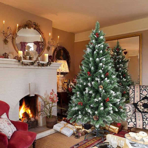 christmas decorations 2021 1.8m berry tree model exquisite simulation of dense green leaves and snow
christmas decorations 2021 1.8m berry tree model exquisite simulation of dense green leaves and snow