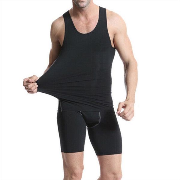 newly men compression base layer sleeveless vest tank quick drying sports gym under shirt do99, White;black
newly men compression base layer sleeveless vest tank quick drying sports gym under shirt do99, White;black