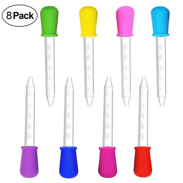 cups, dishes & utensils 8pcs/pack liquid droppers portable 5ml pipettes transfer eyedropper plastic 12cm non-toxic dispenser for ba
cups, dishes & utensils 8pcs/pack liquid droppers portable 5ml pipettes transfer eyedropper plastic 12cm non-toxic dispenser for ba