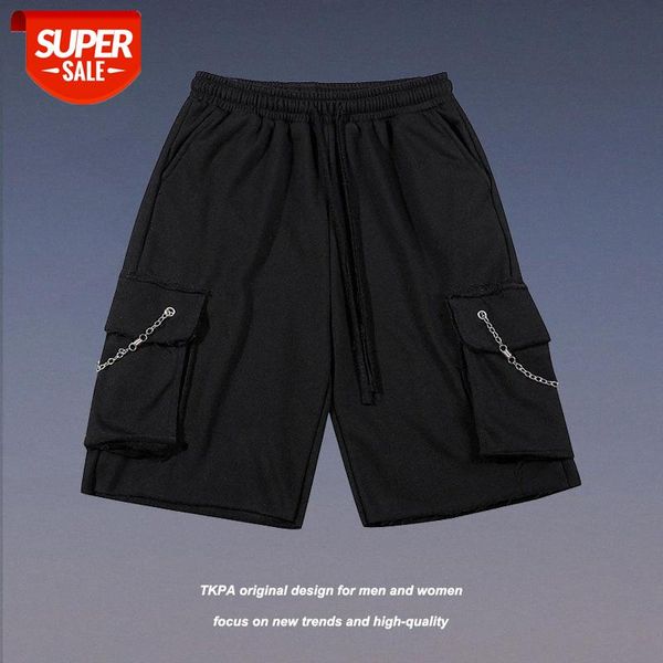 tkpa american detachable iron chain function tooling big pocket shorts loose casual pants for men and women #4u1q, Black
tkpa american detachable iron chain function tooling big pocket shorts loose casual pants for men and women #4u1q, Black