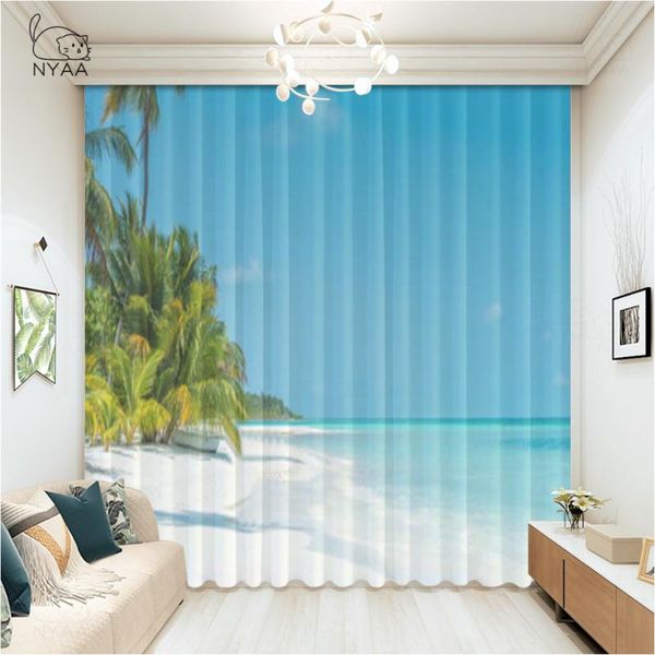 sea beach wave vacation scenery printed curtain screen for room children's curtains girl bedroom blackout micro shading & drapes
sea beach wave vacation scenery printed curtain screen for room children's curtains girl bedroom blackout micro shading & drapes