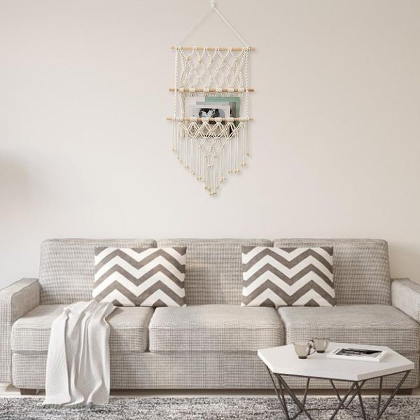tapestries boho magazine holder net nordic style wall hanging woven tapestry tassels decor plant organizer frame useful
tapestries boho magazine holder net nordic style wall hanging woven tapestry tassels decor plant organizer frame useful