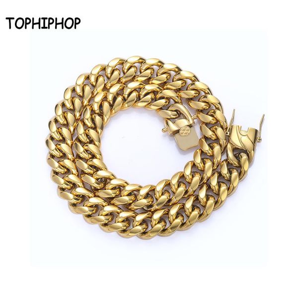 chains iphop stainless steel cuban chain necklace 18 inch 22 golden hiphop men's jewelry exquisite boxed, Silver
chains iphop stainless steel cuban chain necklace 18 inch 22 golden hiphop men's jewelry exquisite boxed, Silver