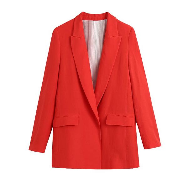 women's suits & blazers 2021 chic loose red women blazer spring summer cardigan female oversized suit jacket full sleeve outwear, White;black
women's suits & blazers 2021 chic loose red women blazer spring summer cardigan female oversized suit jacket full sleeve outwear, White;black