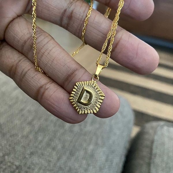 wholesale a-z letter necklace stainless steel gold chain initial pendant necklaces for women alphabet choker boho jewelry gift, Silver
wholesale a-z letter necklace stainless steel gold chain initial pendant necklaces for women alphabet choker boho jewelry gift, Silver