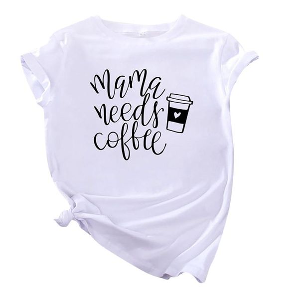 mother's day gifts t-shirt women mama needs coffee letter printed casual tee plus size short sleeve o-neck loose a2 women's, White
mother's day gifts t-shirt women mama needs coffee letter printed casual tee plus size short sleeve o-neck loose a2 women's, White