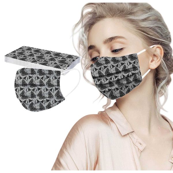 50pcs lace outdoor black disposable face mask halloween cosplay adjustable breathable fashion black cutton mask
50pcs lace outdoor black disposable face mask halloween cosplay adjustable breathable fashion black cutton mask