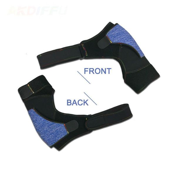 one-shoulder adjustable pressure shoulder pad warm health fixed protection ball games gear back support, Black;blue
one-shoulder adjustable pressure shoulder pad warm health fixed protection ball games gear back support, Black;blue