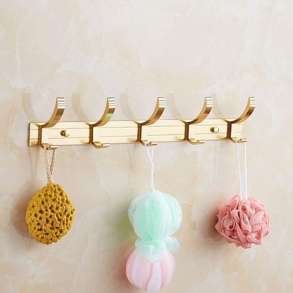 robe hooks aluminum row clothes wall mounted nail punched key hanger 5 bath hardware
robe hooks aluminum row clothes wall mounted nail punched key hanger 5 bath hardware