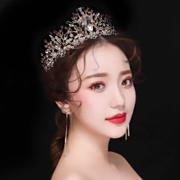 hair clips & barrettes pink crystal tiara gold wedding birthday prom crown baroque rhinestone headpiece bride accessories for female decorat, Golden;silver
hair clips & barrettes pink crystal tiara gold wedding birthday prom crown baroque rhinestone headpiece bride accessories for female decorat, Golden;silver