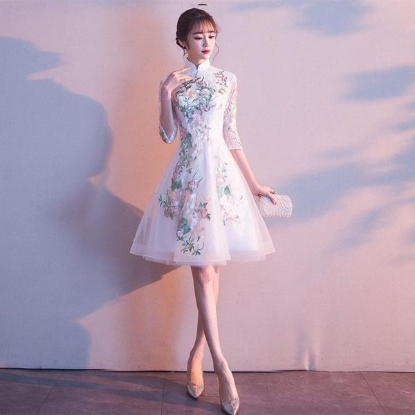 ethnic clothing party evening cheongsam dress oriental chinese style woman elegant lace qipao wedding prom short robe retro vestido xs-, Red
ethnic clothing party evening cheongsam dress oriental chinese style woman elegant lace qipao wedding prom short robe retro vestido xs-, Red
