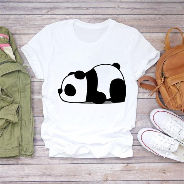cartoon panda animal short sleeve womens t shirts style 90s print graphic ladies female tee, White
cartoon panda animal short sleeve womens t shirts style 90s print graphic ladies female tee, White
